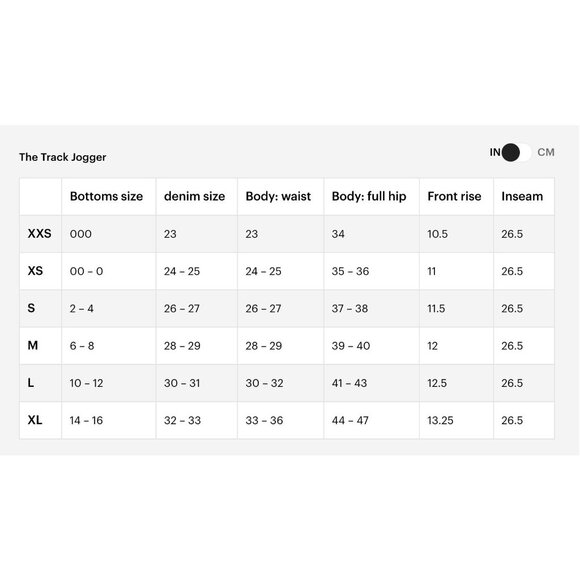 Everlane The Track Jogger Pants Pull On Sweatpants Pockets Wheat Yellow S - Picture 8 of 8